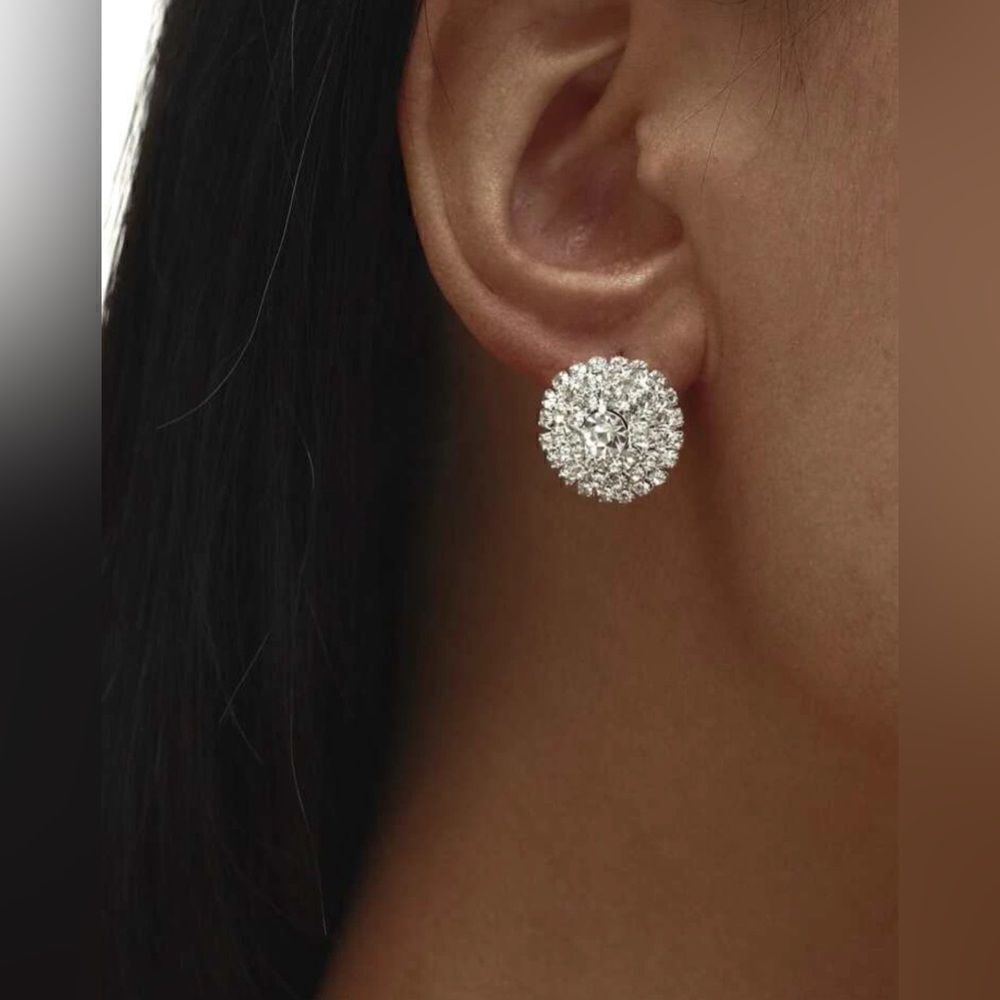 Diamond earrings #1414